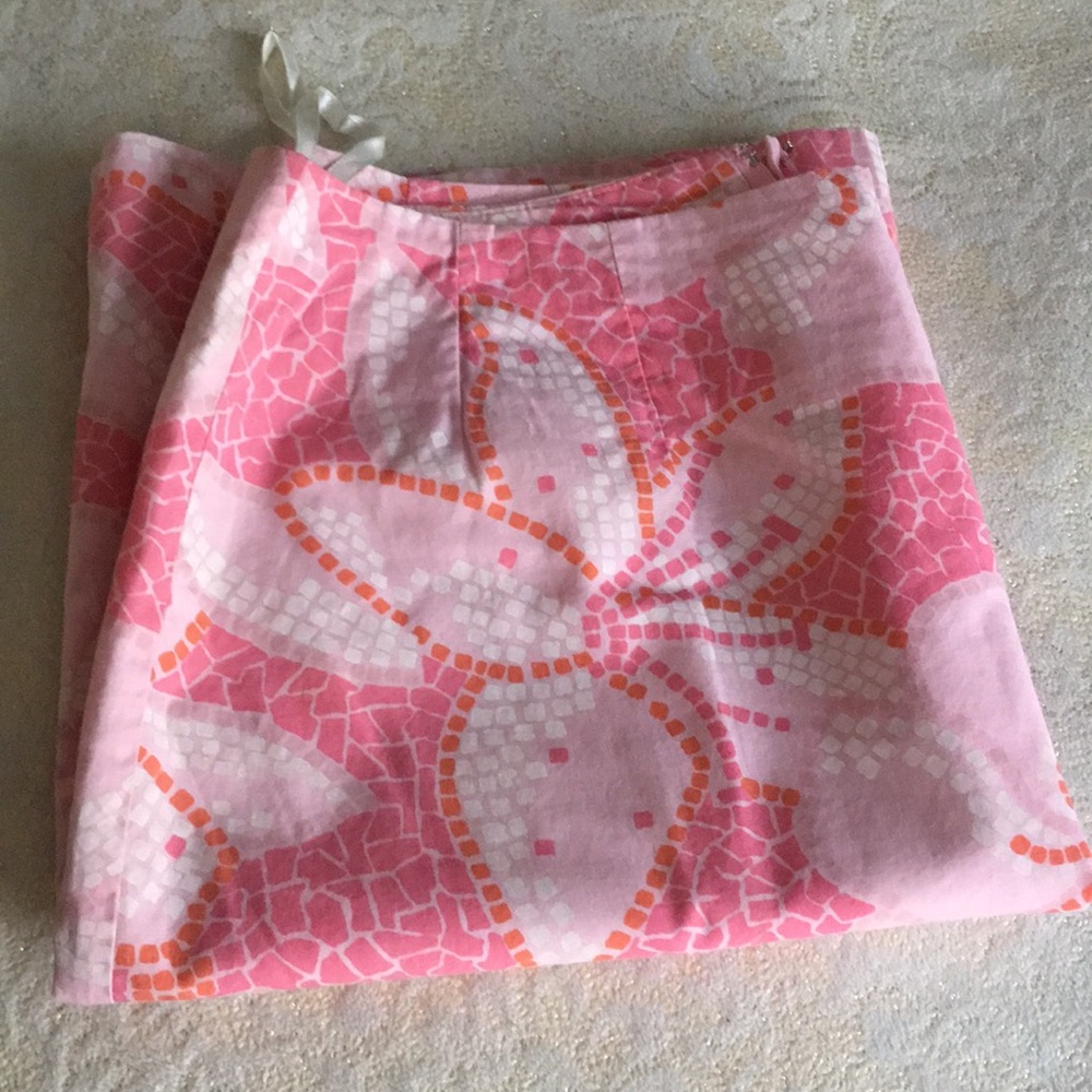 ❌DONATED❌Lilly Pulitzer skirt sz 6 $ reflect stitch